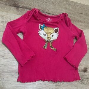 OKIE DOKIE Infant Girls Ruffled Top